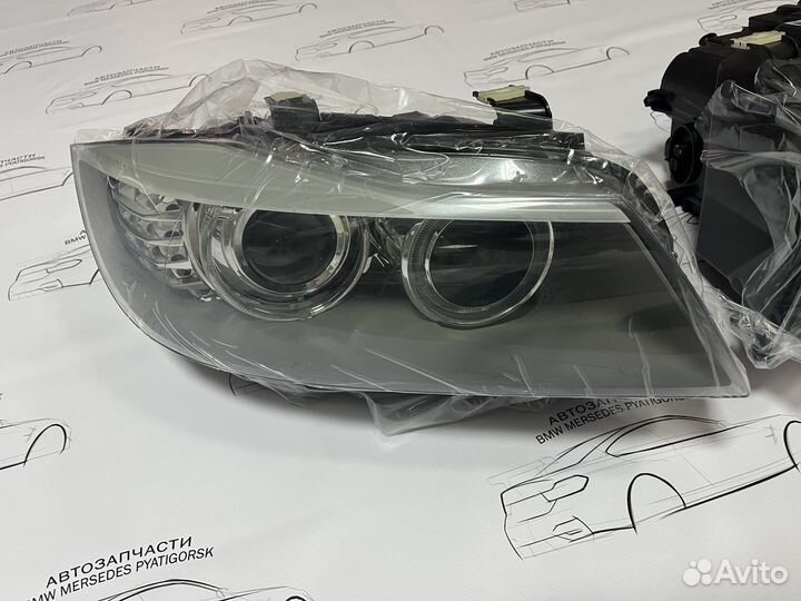 Комплект передних фар BMW E90 рестайлинг