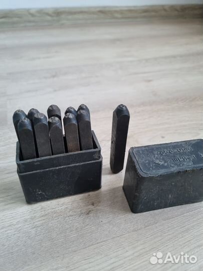 Клейма ударные шрифт 5 цифры СССР