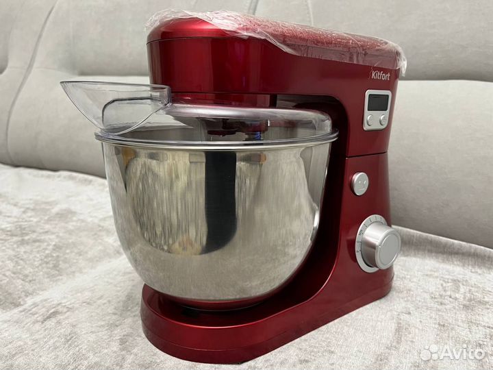 Миксер Kitfort кт-1308-1, Red планетарный