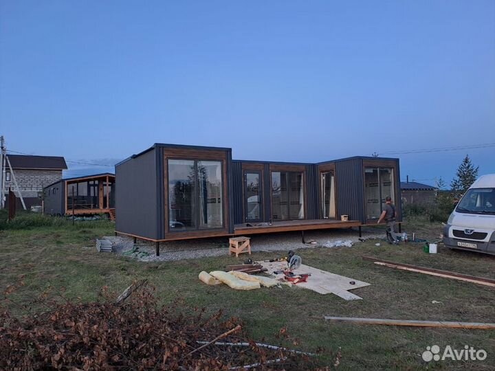 Модульный дом барнхаус