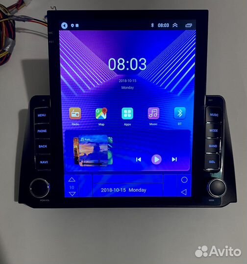 Магнитола android 2/32GB IPS tesla UAZ patriot