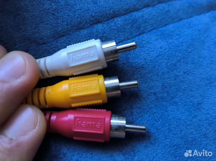 Кабель Hama 2м Scart - 6 RCA скарт-6 тюльпанов