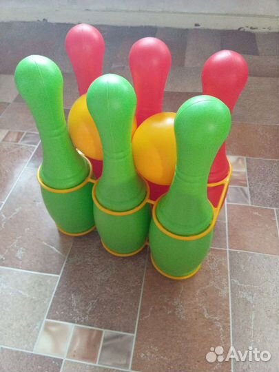 Кегли детские