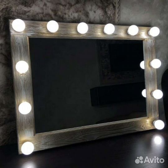 Гримерное зеркало бу изготовлени