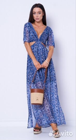 Платье летнее пляжное женское 44 Pepe Jeans