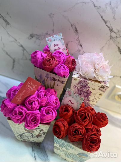 Цветы ручной работы с доставкой