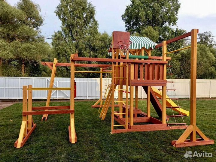 Детская спортивная площадка Савушка 19 Семейная