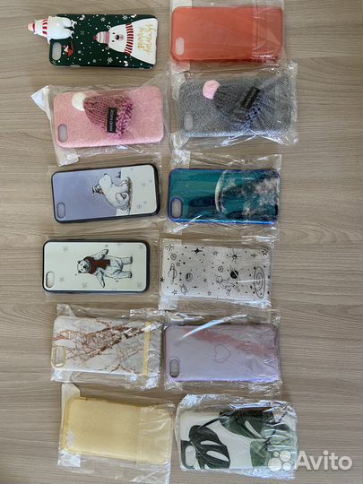 Чехлы на телефон iPhone 7,8, 7plus новые