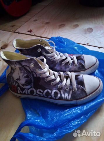 Кеды Converse All Star с принтом