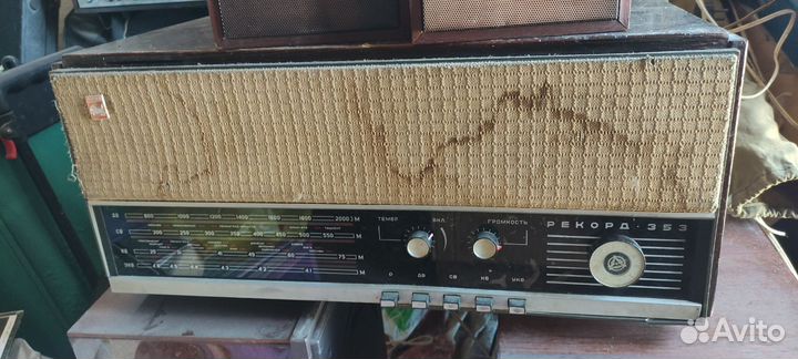 Проигрыватели винила, радиолы винтаж