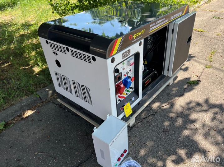 Генератор дизельный 10 kW g-power трехфазный