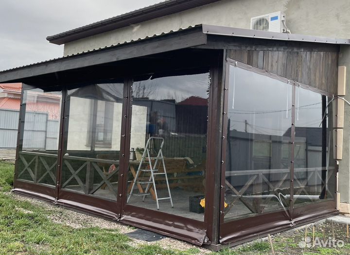 Мягкие окна. Прозрачный пвх