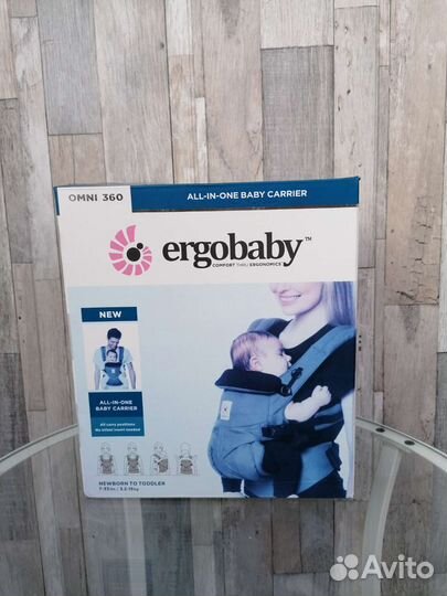 Эргорюкзак ergobaby omni 360