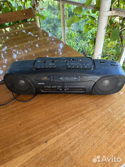 Магнитофон с радио на дачу, бу