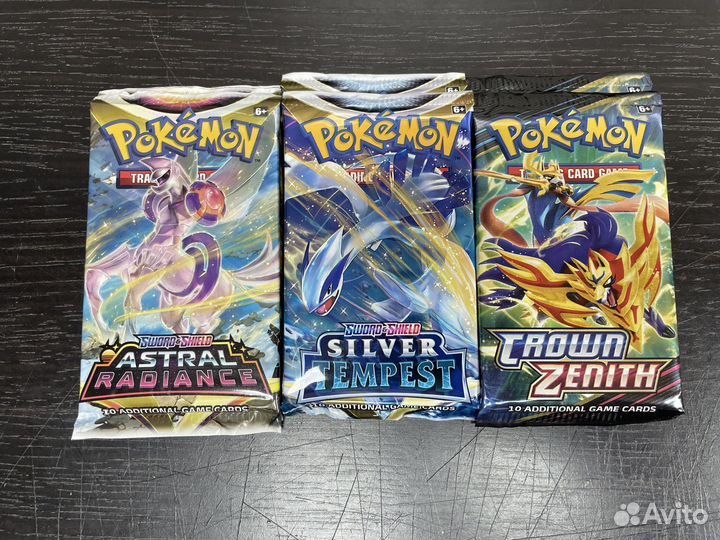 Бустеры карточек Покемон кки оригинал (обн. 03.07)