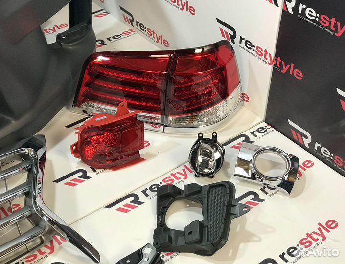 Рестайлинг Lexus LX570 в 2012-2015 R697