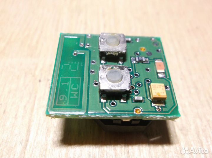 Opel / Vauxhall чип ключ 2 кнопки 433.92 MHz HU100