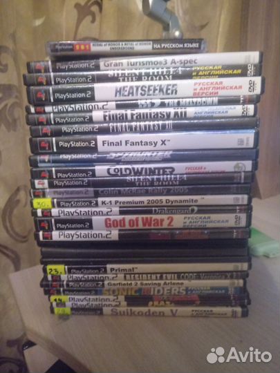 Диски на ps2