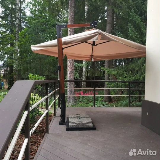 Уличный зонт для кафе