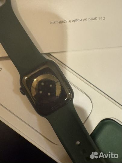 Часы apple watch 7 41 mm черные