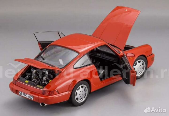 Porsche 911 (964) Carrera 2 1990 Norev 1:18