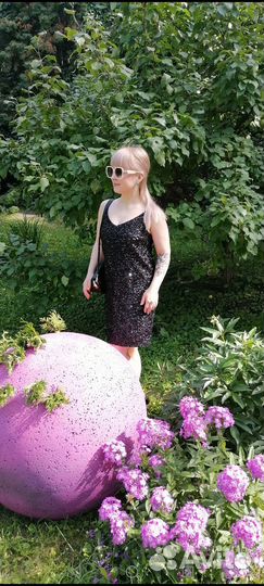 Платье пайетки