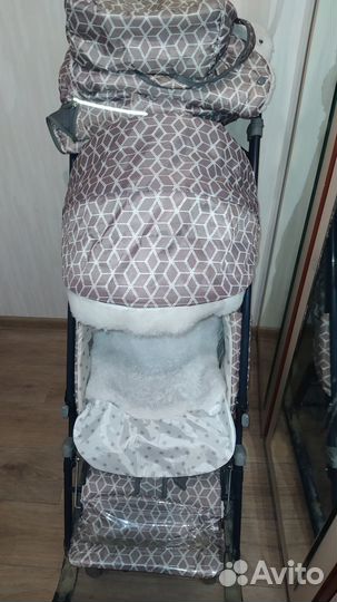Санки коляска nika