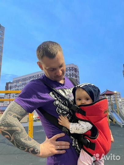 Рюкзак переноска кенгуру для малышей от 0 +