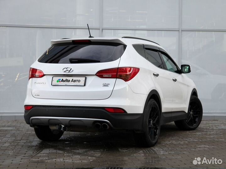 Hyundai Santa Fe 2.2 AT, 2014, 163 451 км