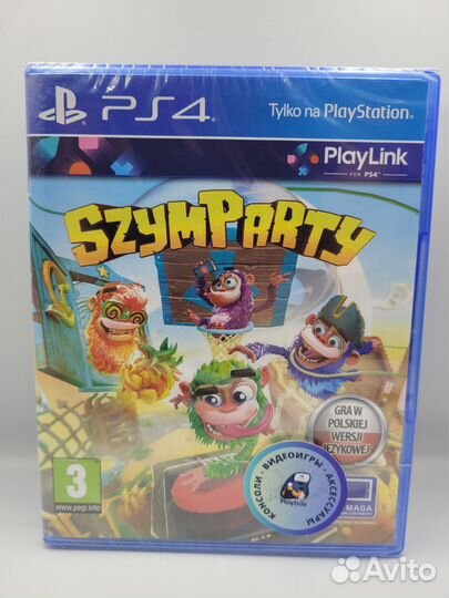 Szymparty (Вечеринка в джунглях) PS4 (рус.) новый