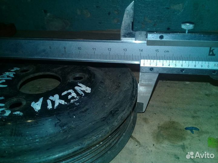 Шкив насоса гидроусилителя Daewoo Nexia