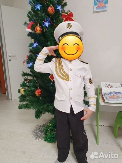 Новогодний костюм капитана