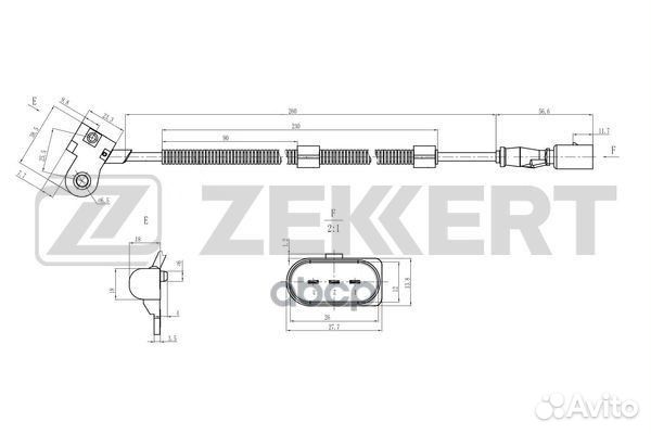 Датчик положения распредвала Skoda Octavia (1Z )