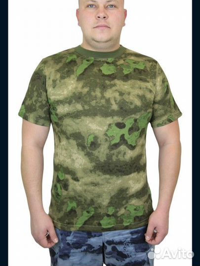 Футболка уставная расцветка Мох