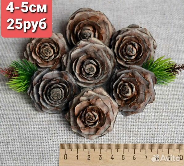 Шишки кедра гималайского(розочки).Сбор 2023