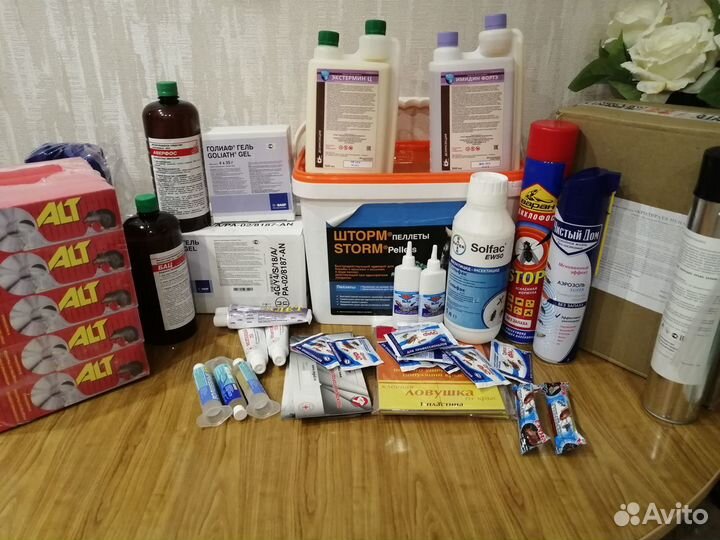 Химия от вредителей,дуст,инсектицид