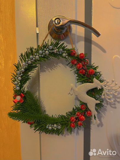 Новогодний рождественский венок