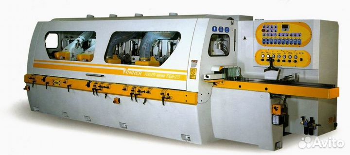 Четырехсторонние станки 8-ми шпиндельные