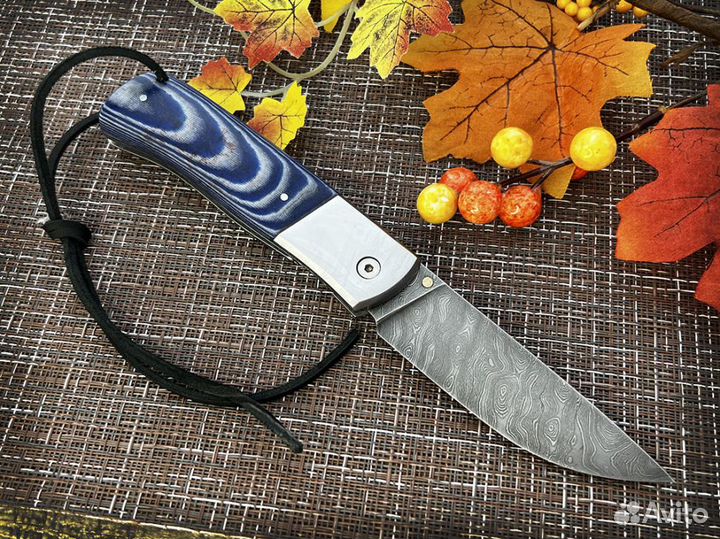 Скл. нож Дамасской стали