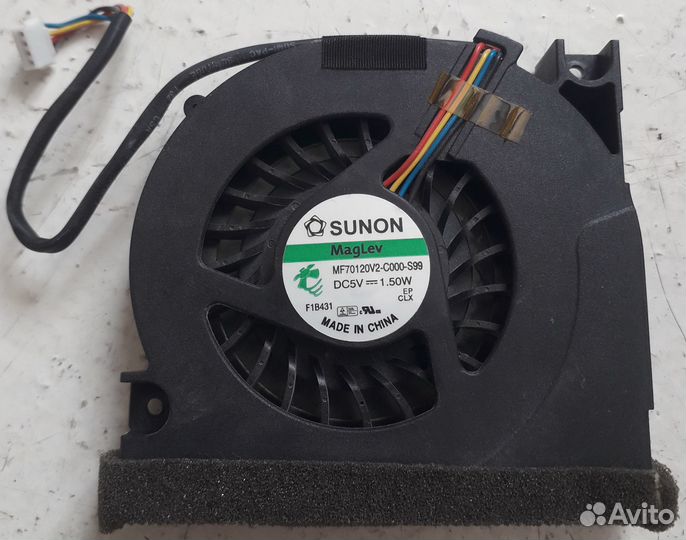 Вентилятор для ноутбука