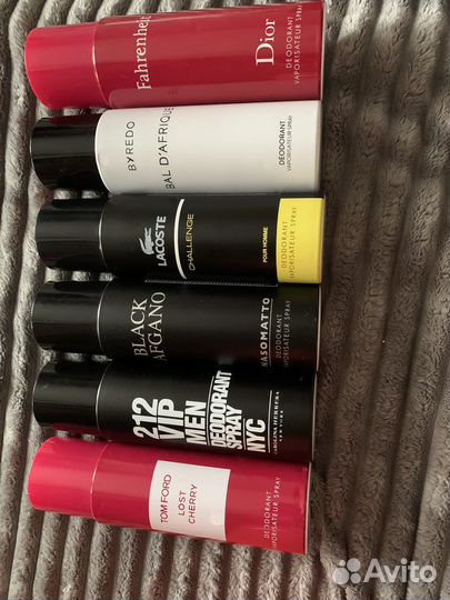 Парфюмированный дезодорант