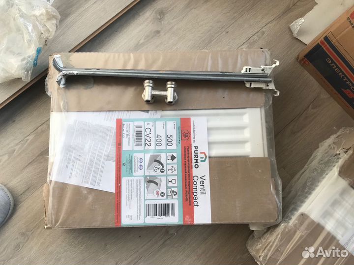 Радиатор отопления стальной панельный Purmo