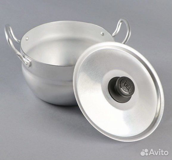 Кастрюля алюминиевая 1.7л