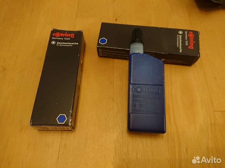 Тушь 23ml синяя, желтая