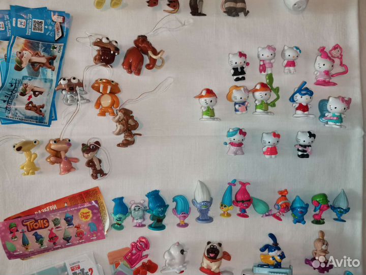 Коллекции игрушек из Иностранных мультиков