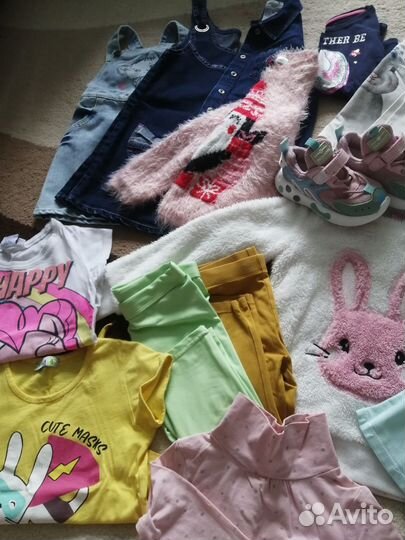 Пакет одежды для девочки 92 до 110р