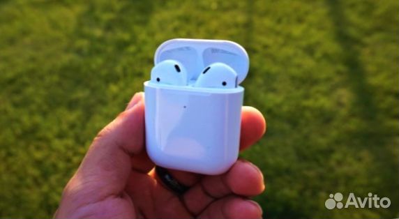 Bluetooth Наушники Air Pods 2 Опт Розница Светлые