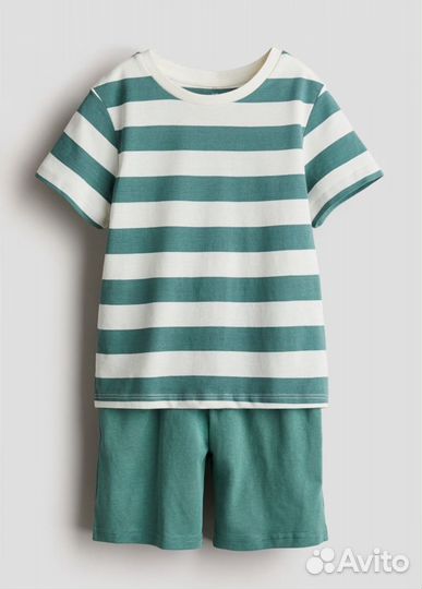 Летний комплект hm 110 футболка и шорты