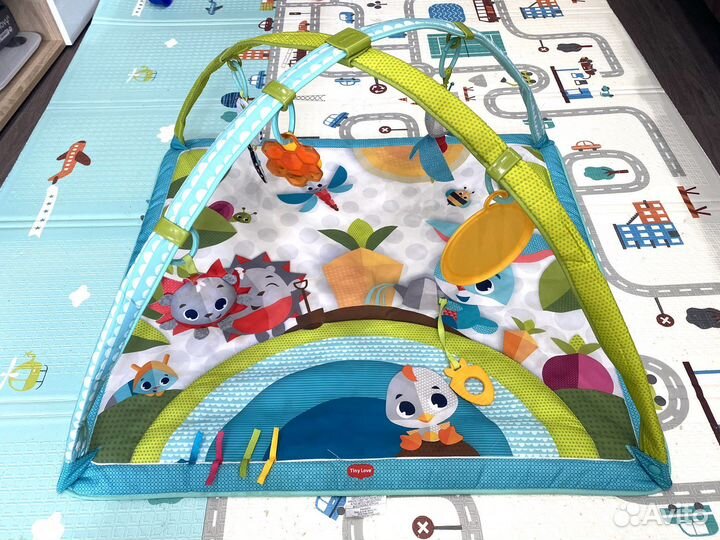 Развивающий коврик tiny love солнечная полянка