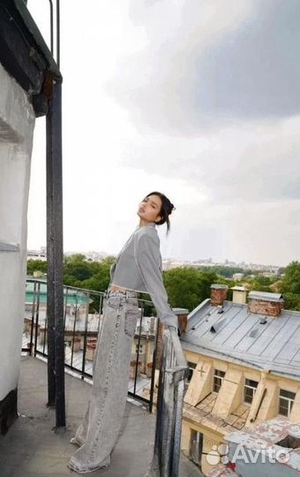 Джинсы палаццо